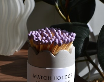3" Lavender Wooden Matchsticks: Candle Matches
