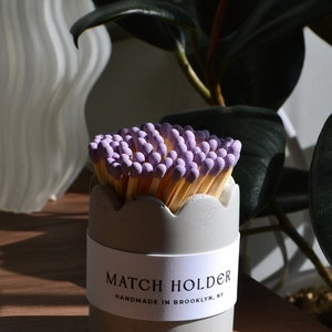 3&quot; Lavender Wooden Matchsticks: Candle Matches