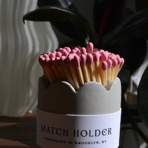 Pink Wooden Matchsticks: 3&quot; Candle Matches, Safety Matches