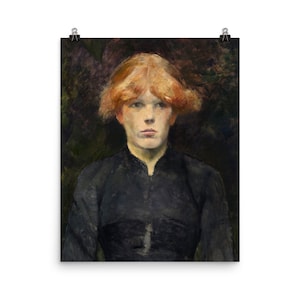 Druk portretowy Jeanne Wenz: Toulouse-Lautrec Giclée Art