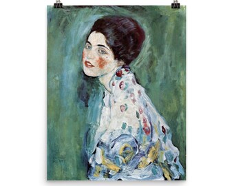 Gustav Klimt - Portrait of a Lady - Art Nouveau Giclée Print