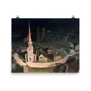 The Midnight Ride of Paul Revere | Vintage, gothic, Edwardian, Americana, country, history, landscape, scene, revolutionary war