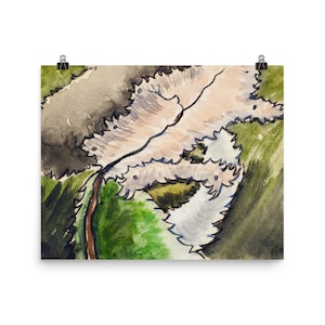 Dogwood Print: Arthur Dove Vintage Abstract Botanical Art