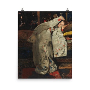 Girl in a White Kimono