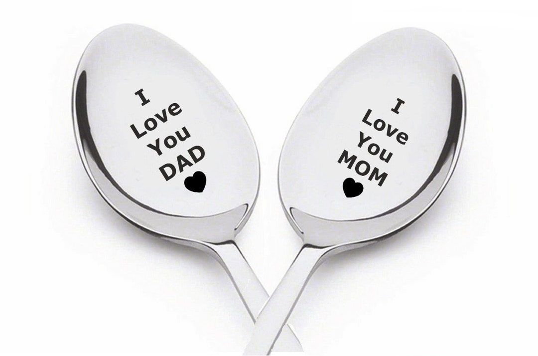 Engraved Spoon Gift For Parents - "Best Mom/Dad Promoted To Grandma/Grandpa", 7 Inch Stainless Steel - View #7