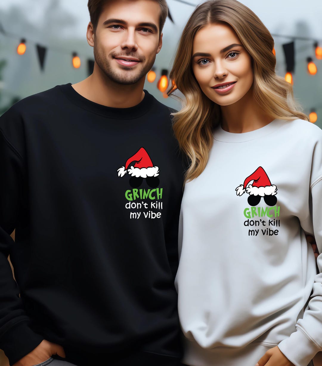 Merry Grinchmas Sweatshirt, Family Grinch Christmas, Cute Holiday ...