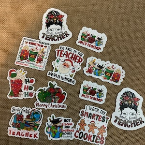 Christmas Teacher Stickers