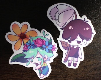 Omori Flower Stickers