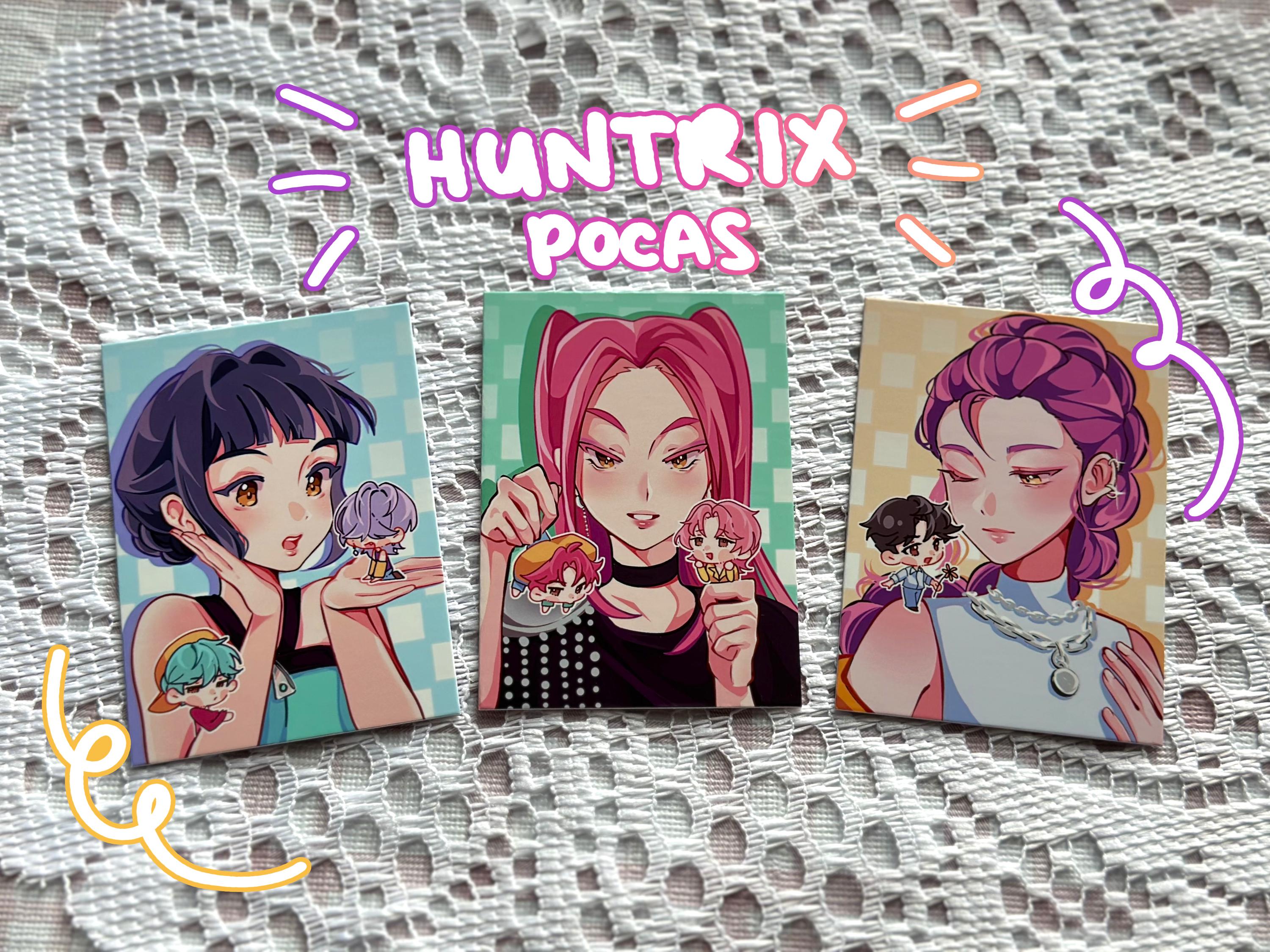 Kpop Demon Hunters Huntrix Photocards - Zoey, Mira, Rumi - Etsy