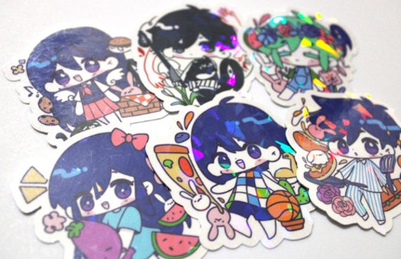 Omori Plush Sticker for Sale by ArynsDS