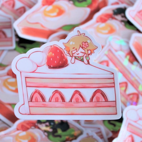 OMORI Basil's Cake Sticker Etsy