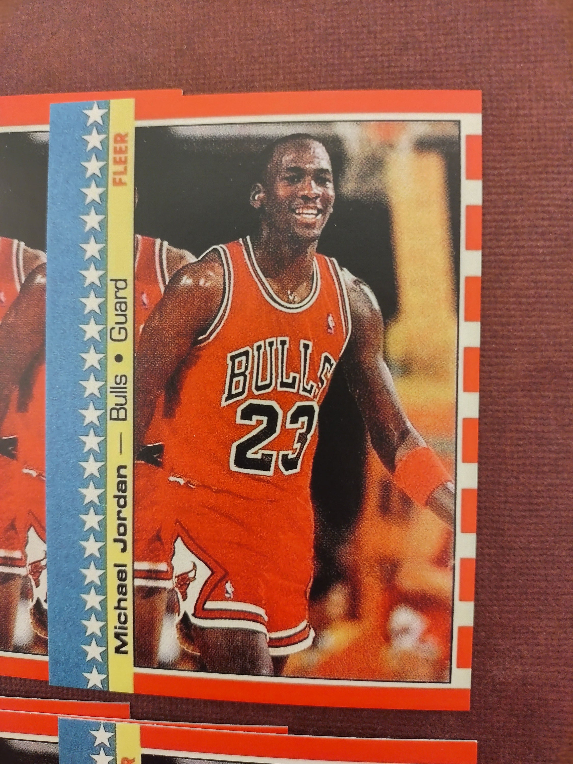 michael jordan 1987 fleer card