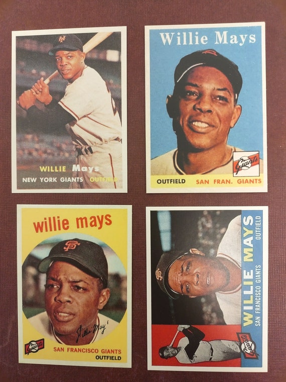 Willie Mays Baseball Cards