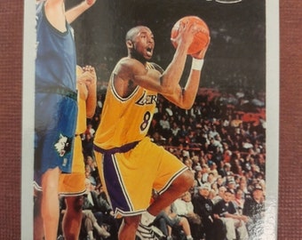 Kobe Bryant 1996 Topps Basketball Rookie Card RC #138 Graded PSA 8