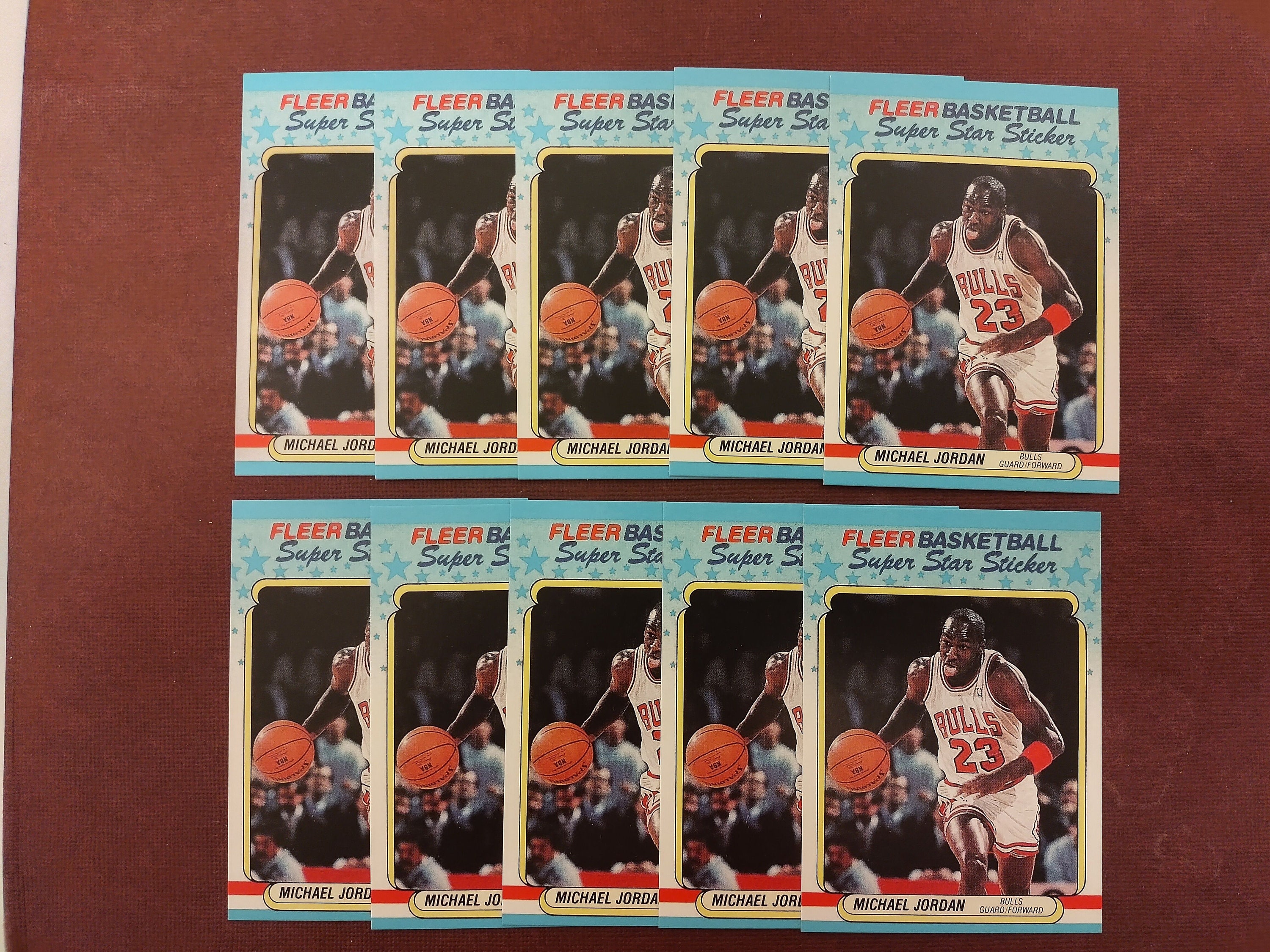 1988 fleer michael jordan reprint