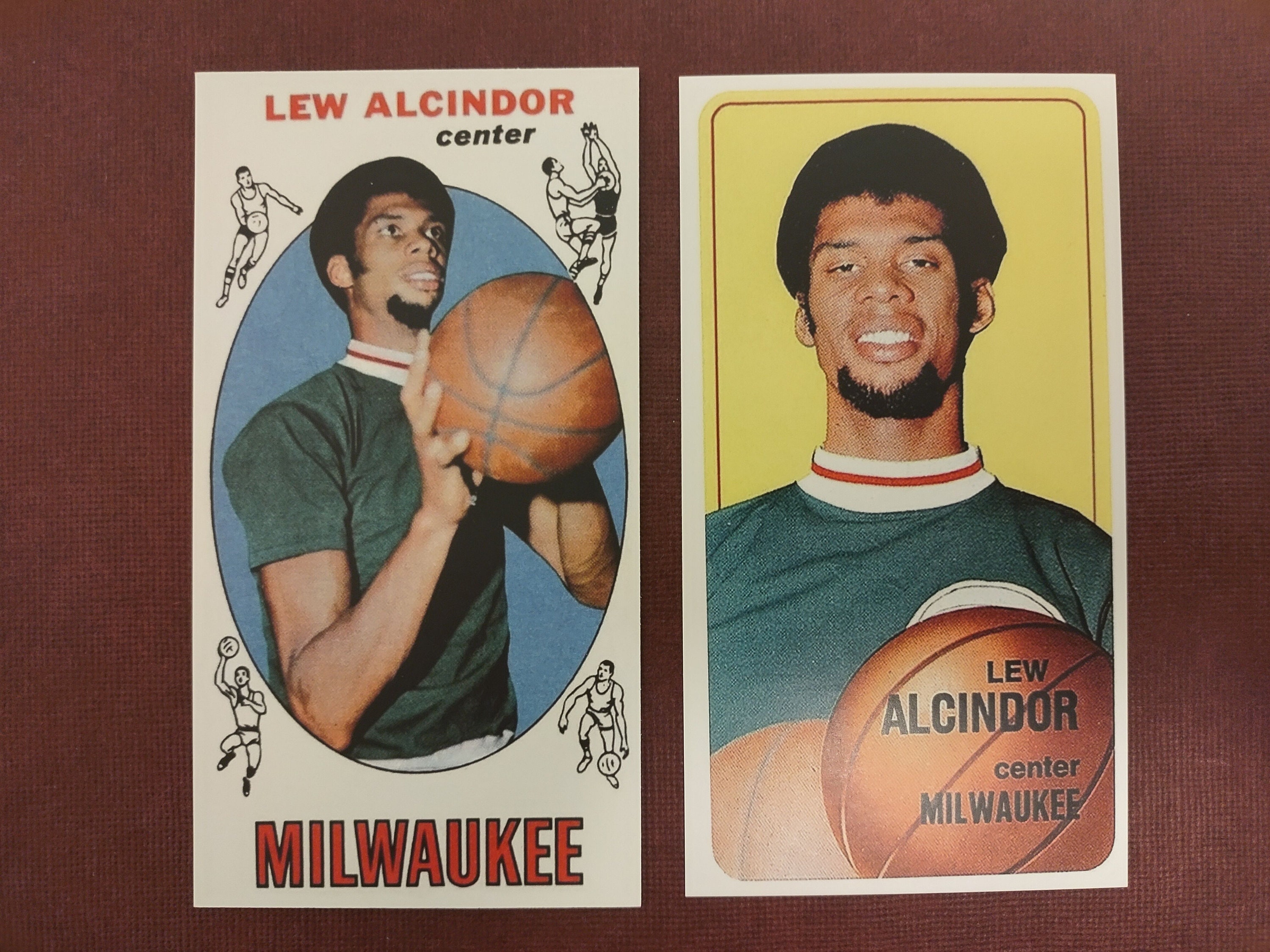1969 LEW ALCINDOR kareem Abdul-jabbar Topps 25 Basketball 