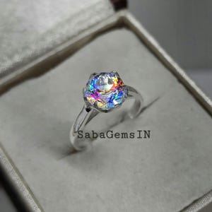 ミスティックトパーズリング - Etsy 日本