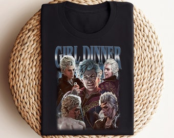 Baldurs Gate 3 Girl Dinner Shirt, Astarion Baldur's Gate 3 Fan Shirt For Gamer, Astarion Baldurs Sweatshirt, Astarion Baldurs Gate 3 Shirt