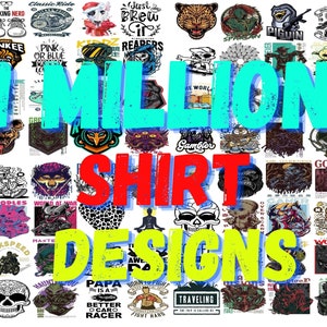 T-shirt Designs Bundle Shirt Designs Download Print on - Etsy