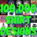 Editable tshirt Design Bundle, Print on Demand Shirt Designs (100,000+), Typography t shirt Design Print, High Resolution, Digital Download 