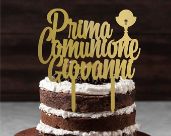 Cake Topper Prima Comunione