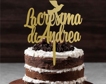 Cake Topper Cresima