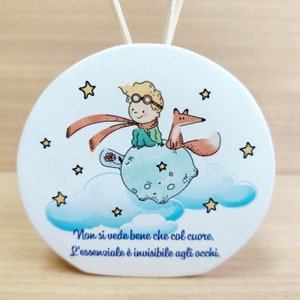 Profumatore in tema Piccolo Principe, bomboniera adatta per nascita, battesimo, prima comunione, cresima o compleanno !!