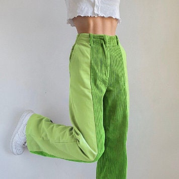 Green Corduroy Pants - Etsy