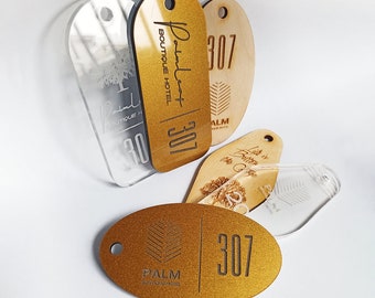 Hotel-Motel Key Tag
