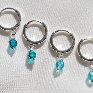 Turquoise Glitter Earcandy