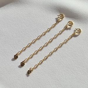 Extender Accessories Extension Chain Bracelet Anklet Extension Chain Gold Silver Gold Plated