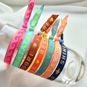 Festival Bracelet Summer Surfer Neon Bracelet II Ibiza Party Holidays