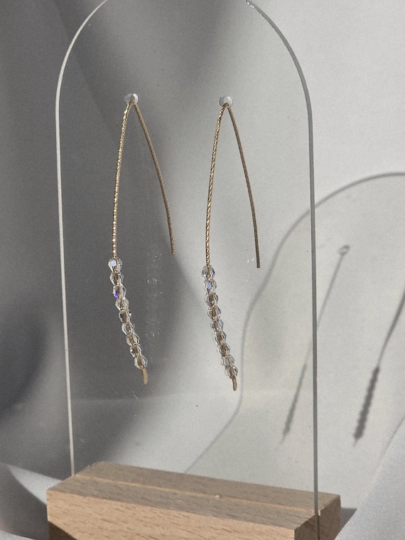 Boucles d'oreilles Hervé Van Der Straeten Doré en Métal - 45214482