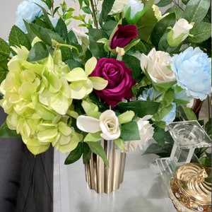 Gorgeous large artificial faux flower arrangement