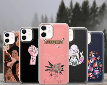 Feministische Handyhülle Pro Wahl Cover für iPhone 15,14,13,12,11,Samsung S24Ultra,S23FE,S22,A15,A54,A25,A14,Pixel 8A,8Pro,7A,7Pro,6A