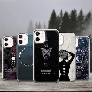 Witchy Pattern case Witch Magic Cover for iPhone 15,14,13,12,11,Samsung S24Ultra,S23FE,S22,A15,A54,A25,A14,Pixel 8A,8Pro,7A,7Pro,6A