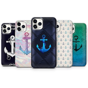 Anchor Phone case Sea Cover for iPhone 15,14,13,12,11,Samsung S24Ultra,S23FE,S22,A15,A54,A25,A14,Pixel 8A,8Pro,7A,7Pro,6A