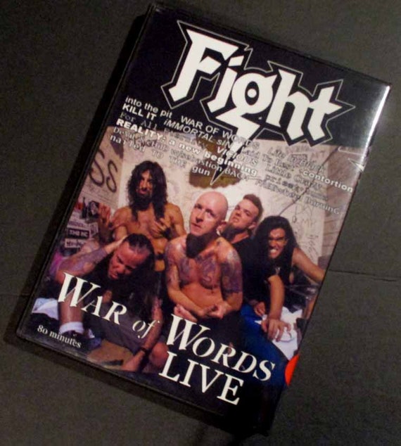 Fight - Rob Halford - Judas Priest - War of Words Live - DVD - Etsy