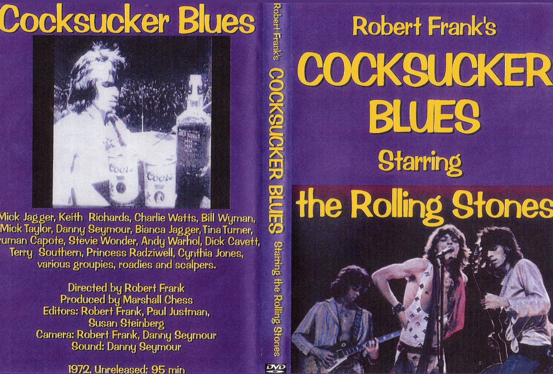 Cocksucker Blues - Rolling Stones - DVD - Etsy
