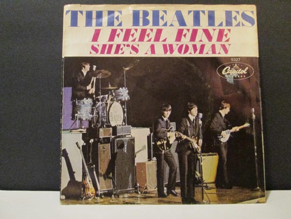 ビートルズ アイ・フィール・ファイン / シーズ・ア・ウーマン Beatles