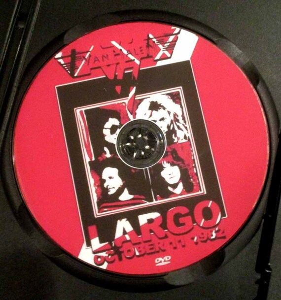 Van Halen - Live at Largo - October 11, 1982 - DVD - Etsy