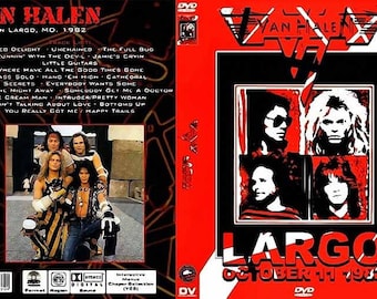 Van Halen - Rare Cd - Covers Band From Pasadena - All Covers Live
