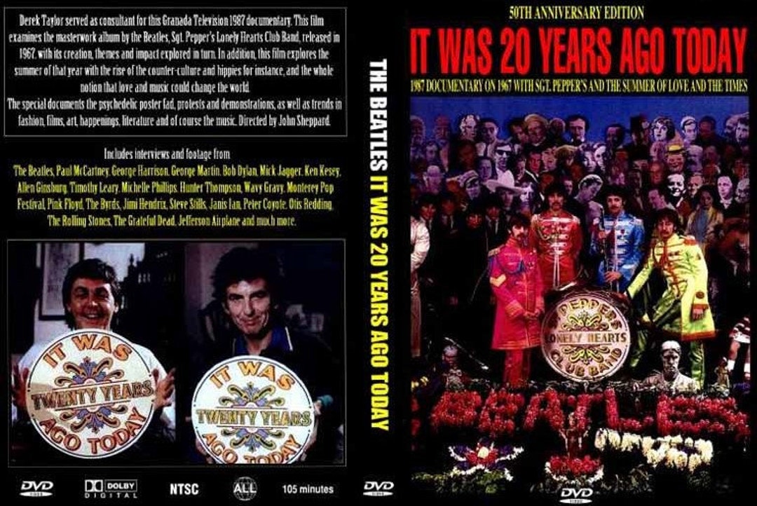 It Was 20 Years Ago Today - Beatles - DVD - Etsy