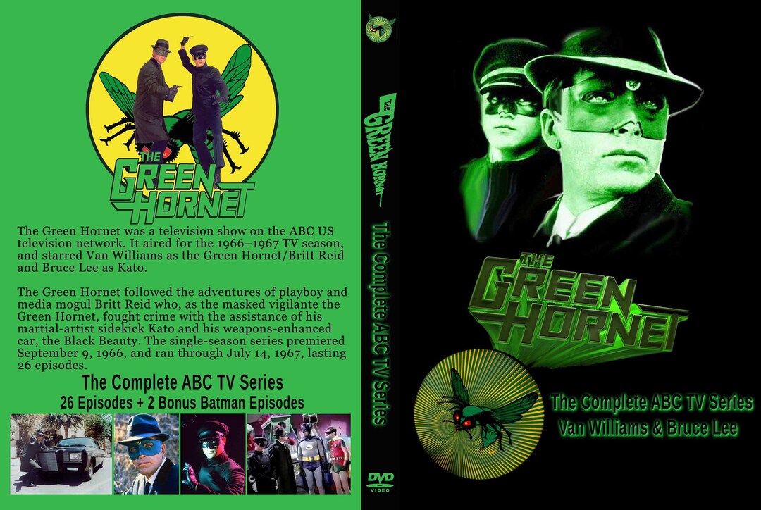 超希少1966年TheGreenHornet ビンテージ本88年購入ブルースリ Green Hornet '66 TV Series Complete - 7 Disk Set - Etsy 日本
