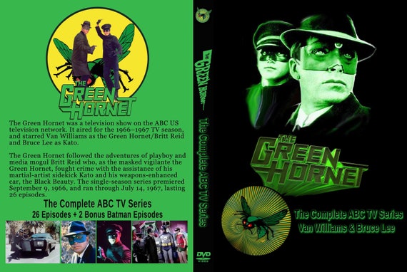 Green Hornet '66 TV Series Complete - 7 Disk Set - Etsy 日本