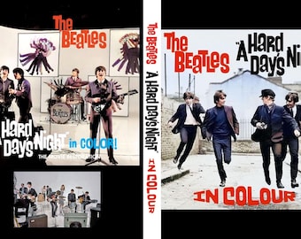 Colorized the Beatles A Hard Day's Night Full Movie in Color