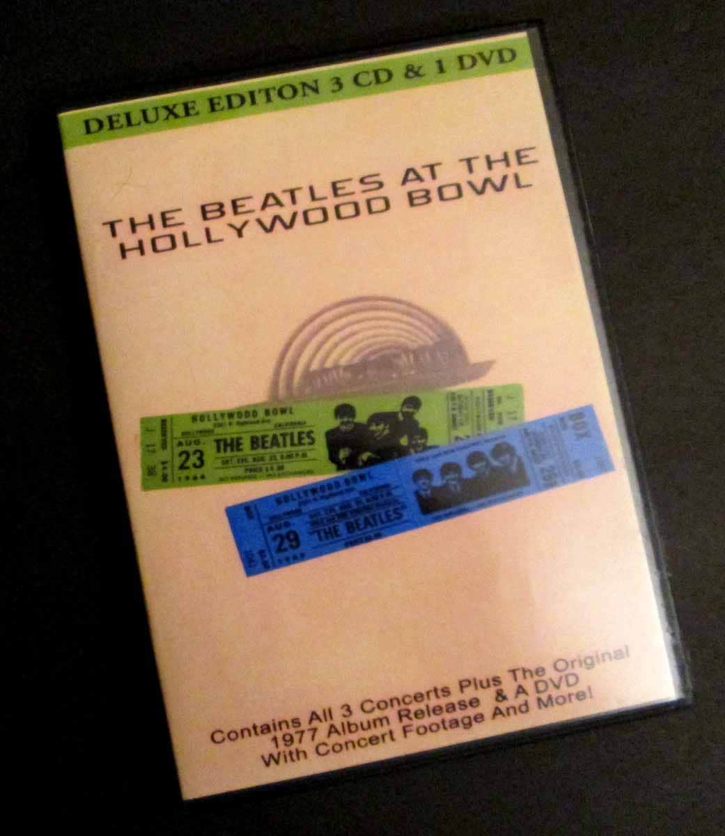 Hollywood Bowl - 4 Disc Set - Beatles - 3 Cd's & 1 DVD - Etsy