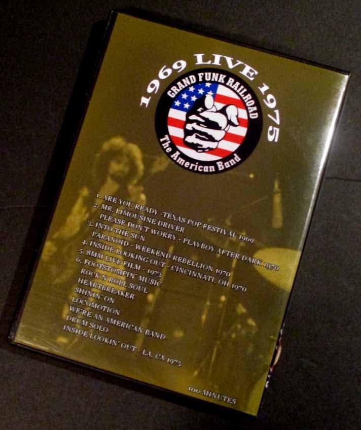 The American Band - Grand Funk Railroad Live 1969-1975 - DVD - Etsy