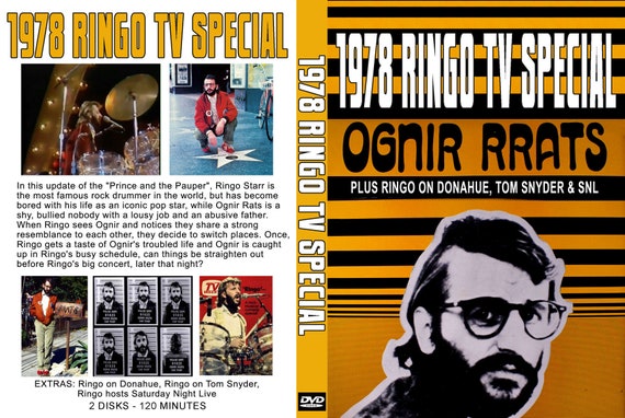 Ringo, 1978 TV Special - Plus Donahue, More - 2 Disk DVD - Etsy