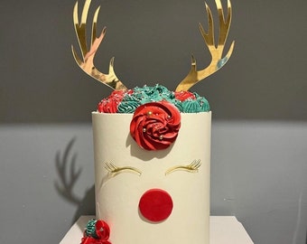 Topper cake Modèle Corne de cerf